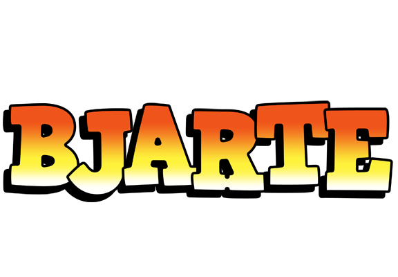 Bjarte sunset logo