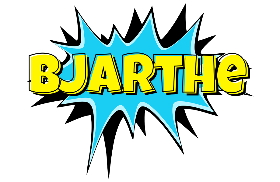 Bjarthe amazing logo