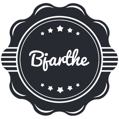 Bjarthe badge logo