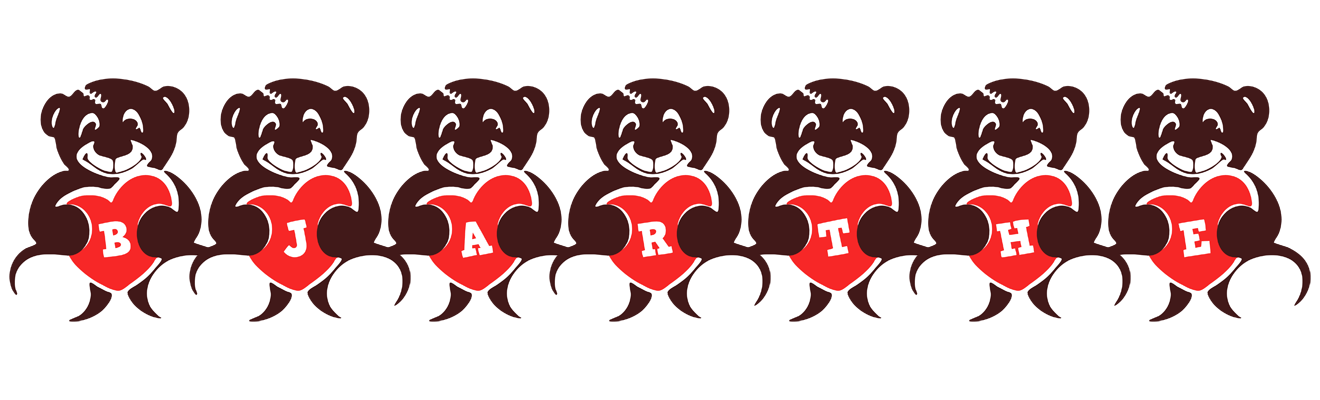 Bjarthe bear logo