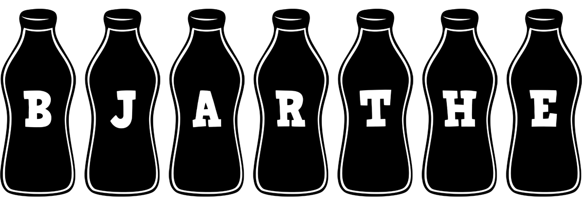 Bjarthe bottle logo