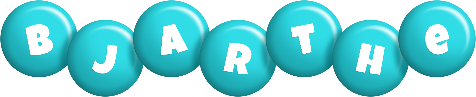 Bjarthe candy-azur logo
