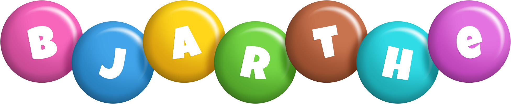 Bjarthe candy logo