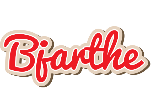 Bjarthe chocolate logo