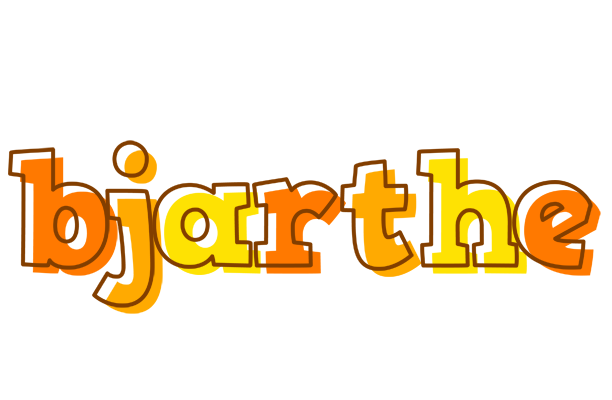Bjarthe desert logo