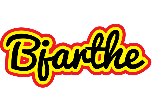 Bjarthe flaming logo