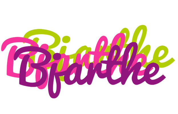 Bjarthe flowers logo