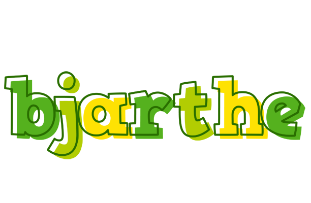 Bjarthe juice logo