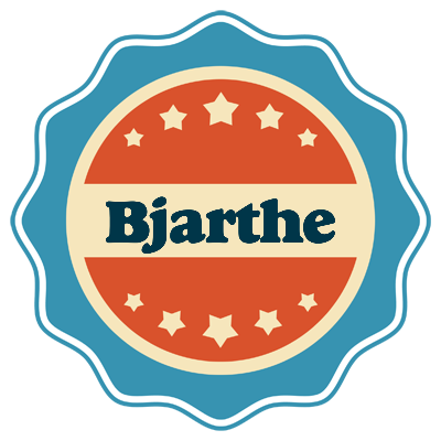 Bjarthe labels logo
