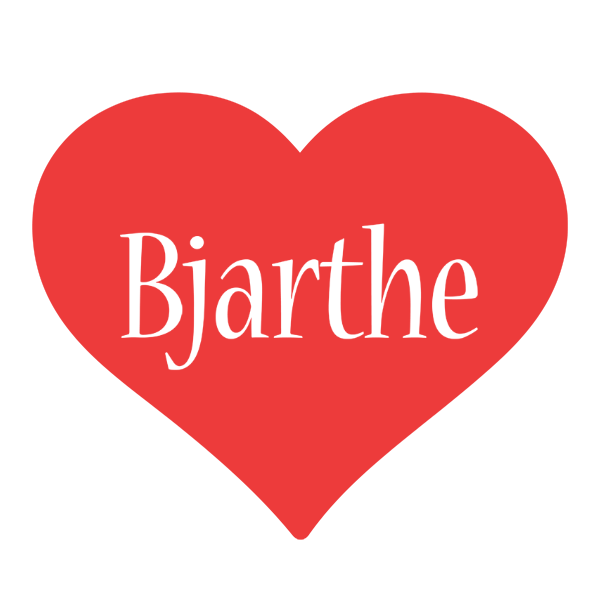 Bjarthe love logo