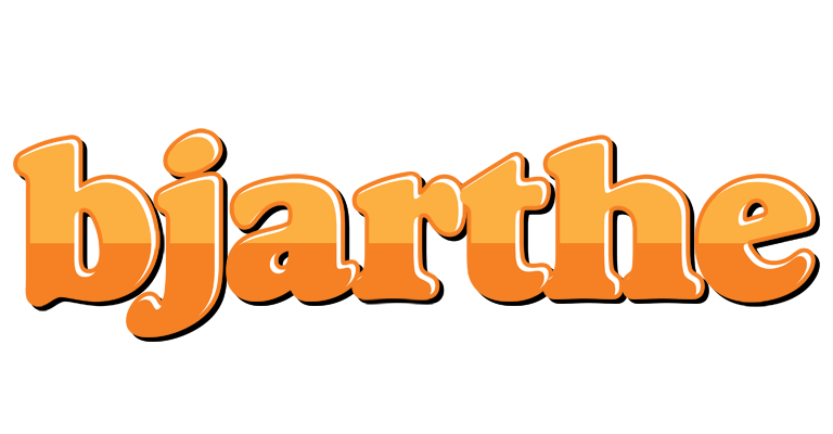 Bjarthe orange logo