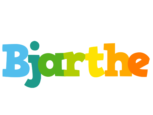 Bjarthe rainbows logo