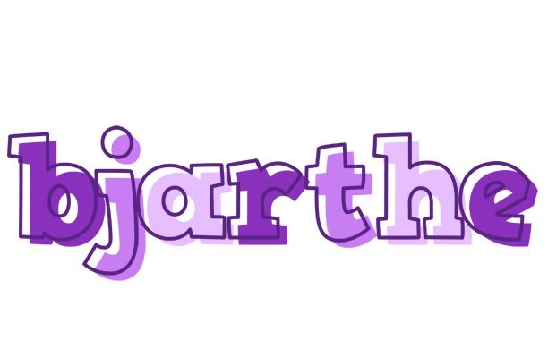 Bjarthe sensual logo