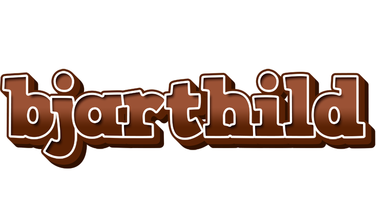 Bjarthild brownie logo