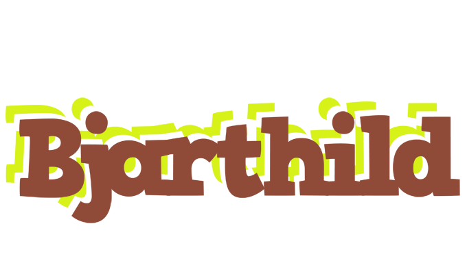 Bjarthild caffeebar logo