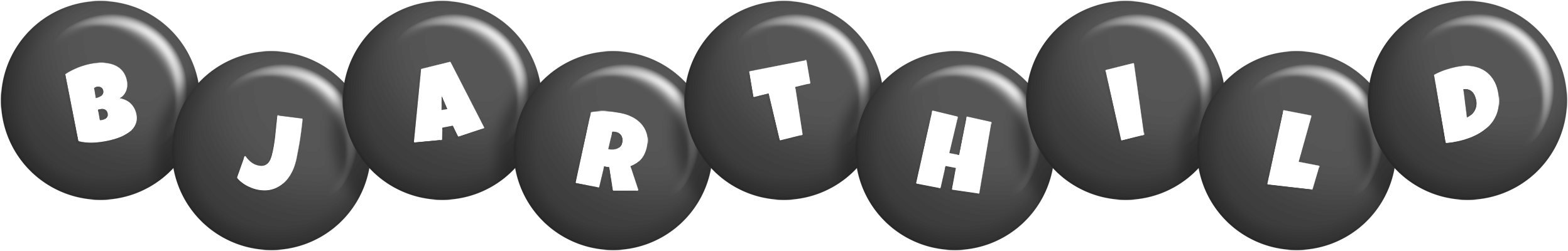 Bjarthild candy-black logo