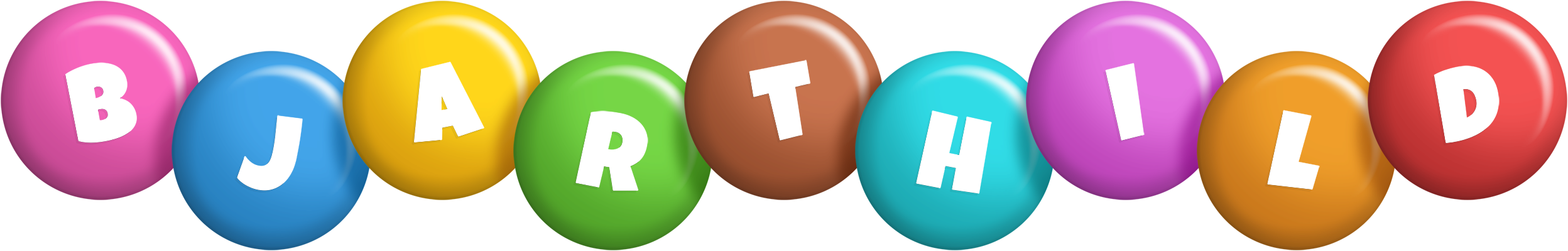 Bjarthild candy logo