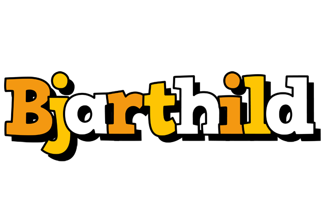Bjarthild cartoon logo