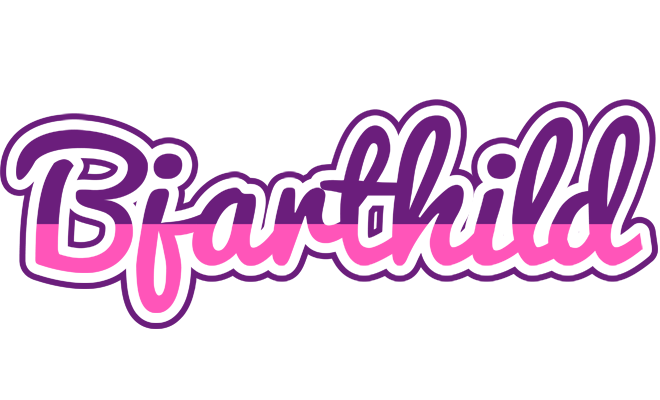 Bjarthild cheerful logo