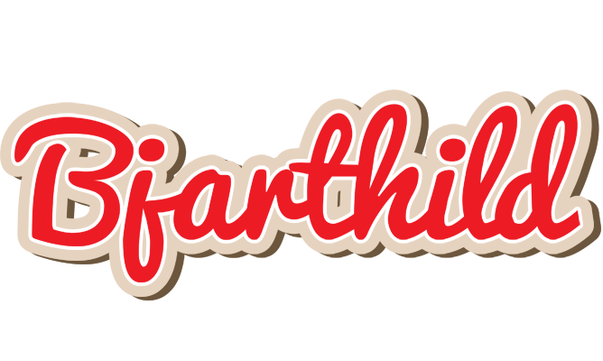 Bjarthild chocolate logo