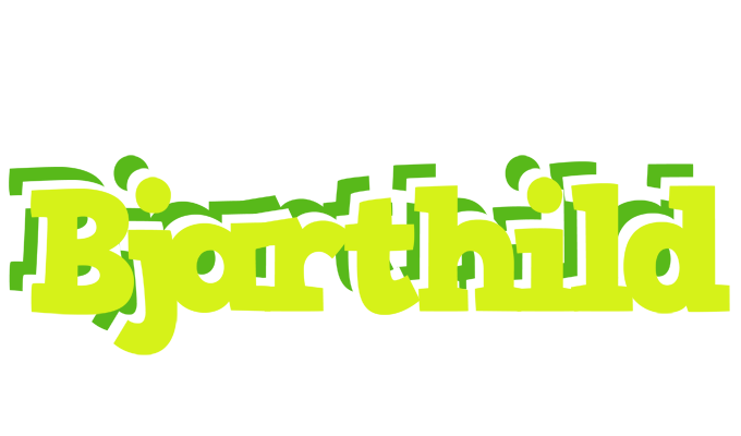 Bjarthild citrus logo