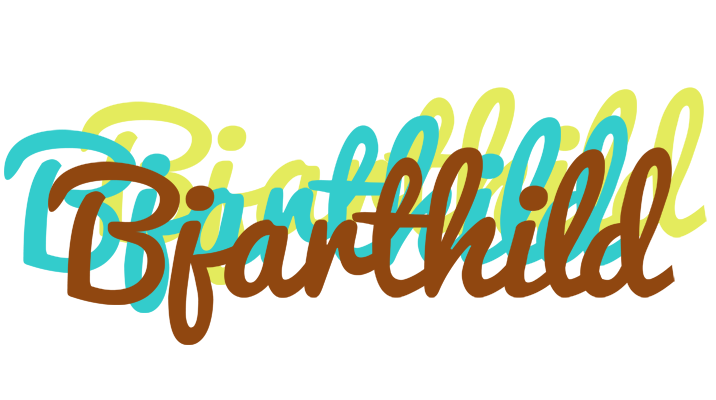 Bjarthild cupcake logo