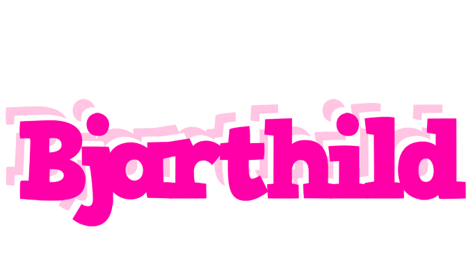 Bjarthild dancing logo