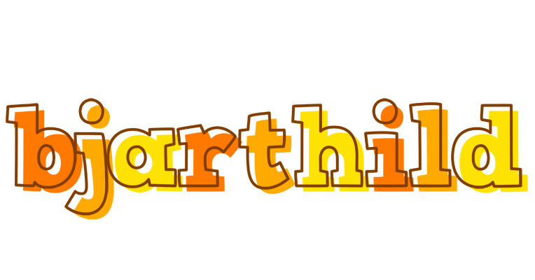 Bjarthild desert logo