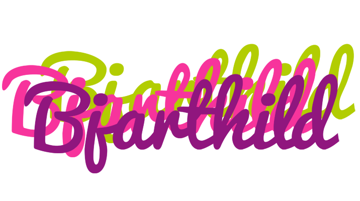 Bjarthild flowers logo