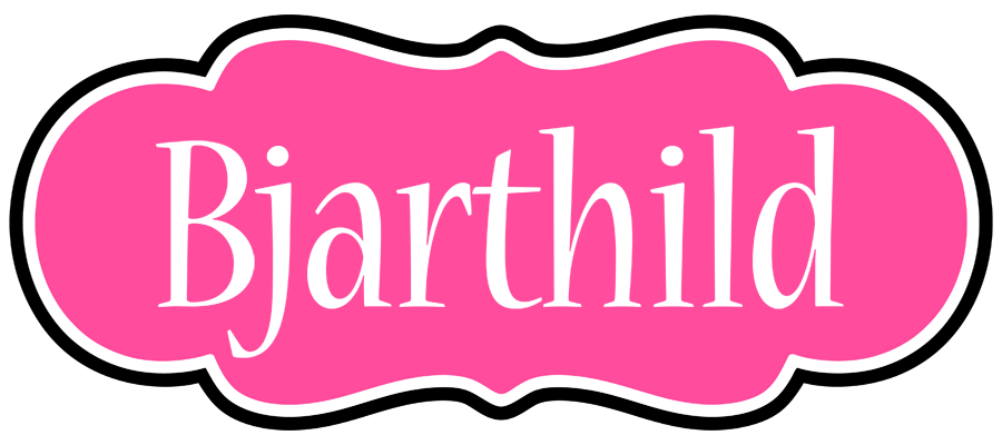 Bjarthild invitation logo