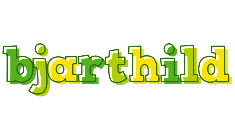 Bjarthild juice logo