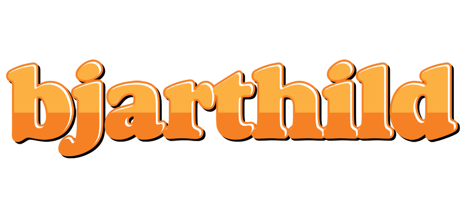 Bjarthild orange logo