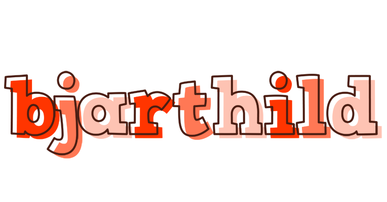 Bjarthild paint logo