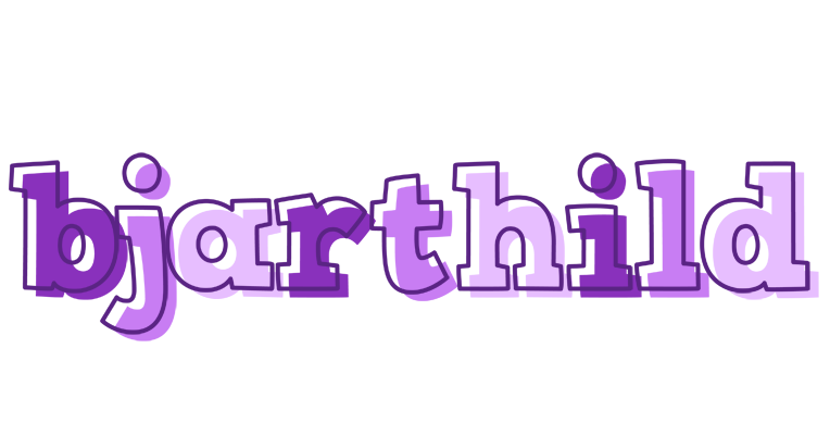 Bjarthild sensual logo