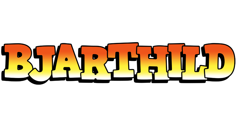 Bjarthild sunset logo