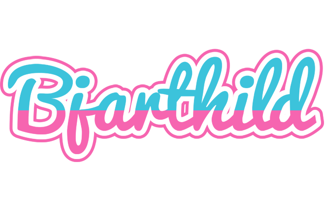 Bjarthild woman logo