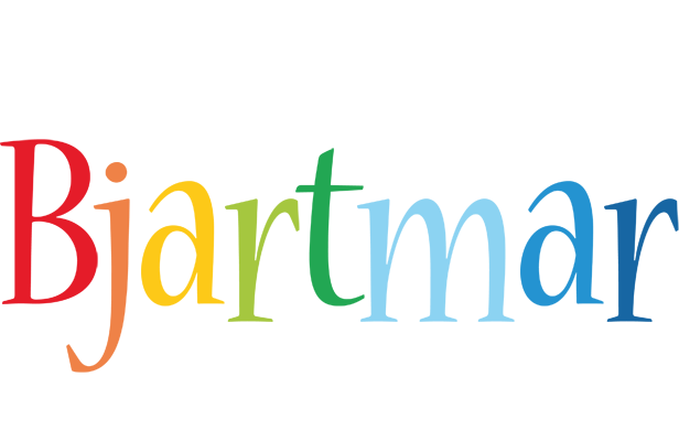 Bjartmar birthday logo