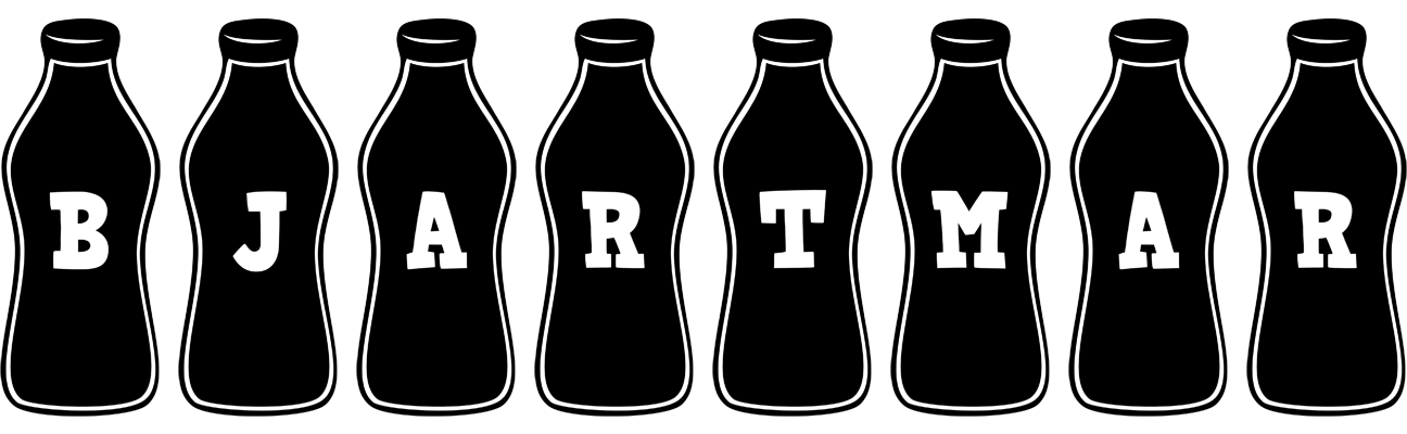 Bjartmar bottle logo