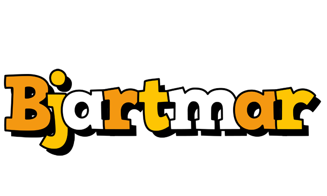 Bjartmar cartoon logo