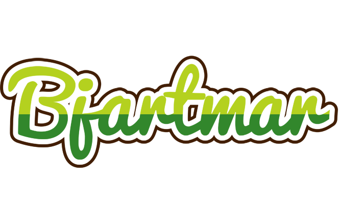 Bjartmar golfing logo