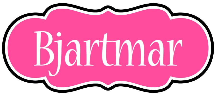Bjartmar invitation logo