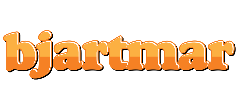 Bjartmar orange logo