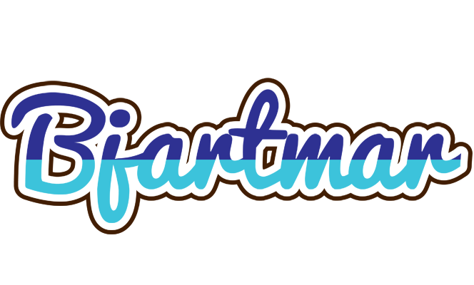 Bjartmar raining logo
