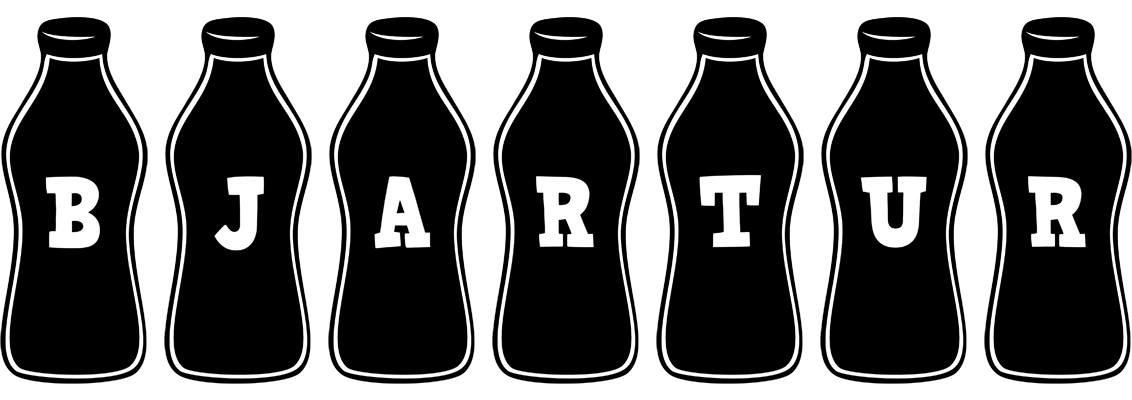 Bjartur bottle logo