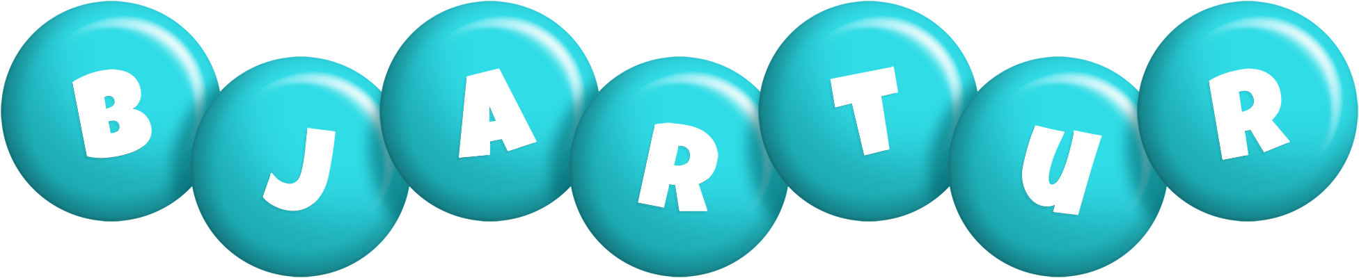 Bjartur candy-azur logo