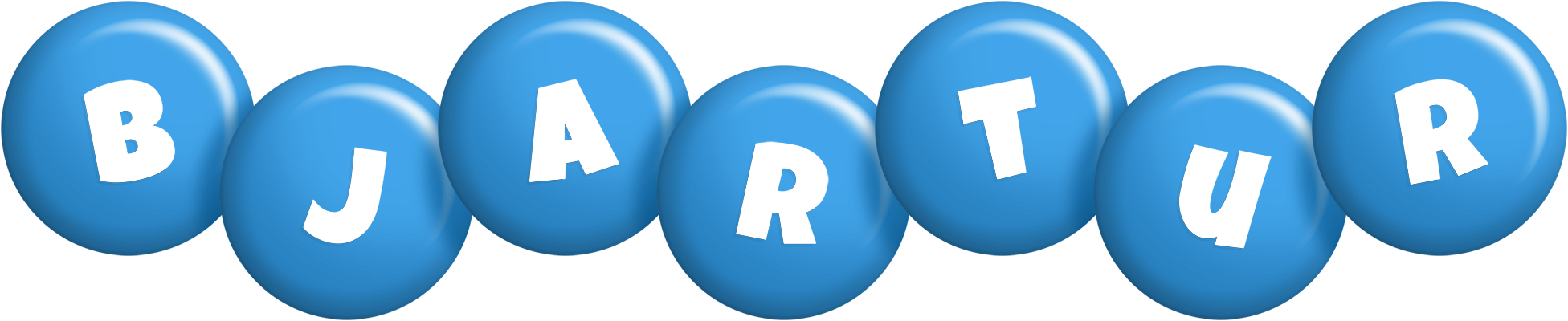 Bjartur candy-blue logo