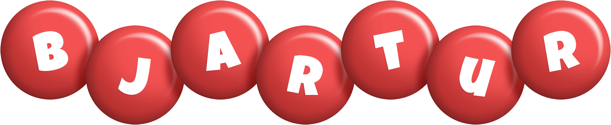 Bjartur candy-red logo