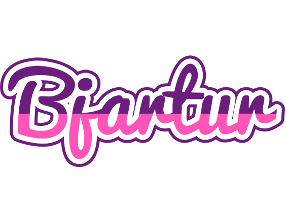 Bjartur cheerful logo