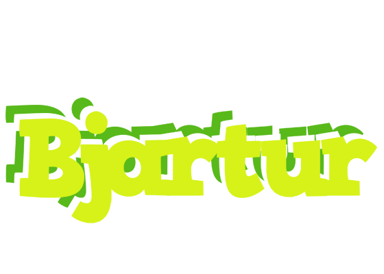 Bjartur citrus logo