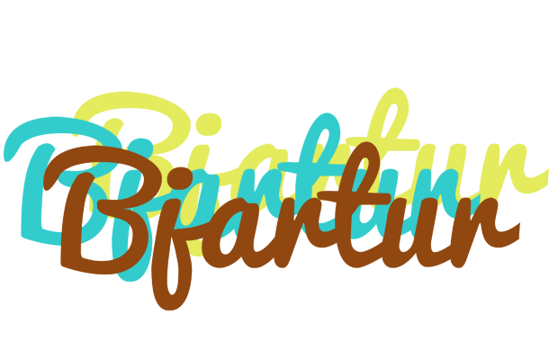 Bjartur cupcake logo
